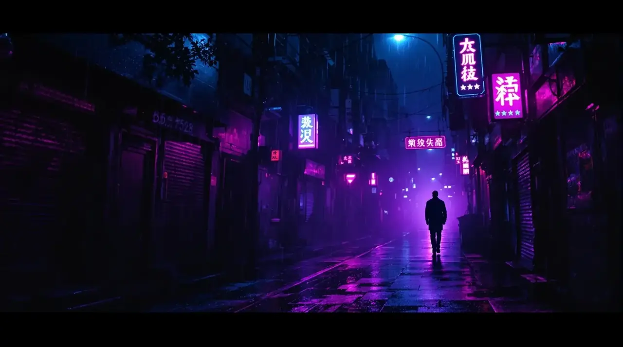 墨夜追踪 首屏海报